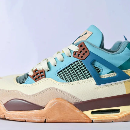 Men's Nike Air Jordan 4 Custom Snorlax Shoes