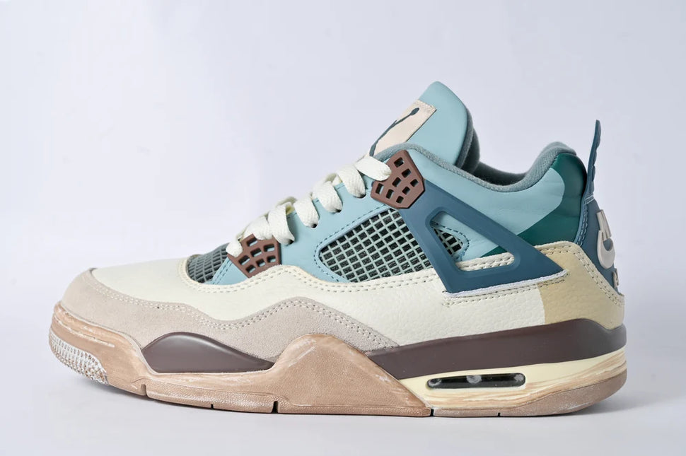 Men's Nike Air Jordan 4 Custom Snorlax Shoes