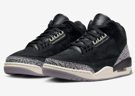 Men's Nike Air Jordan 3 Off Noir Shoes