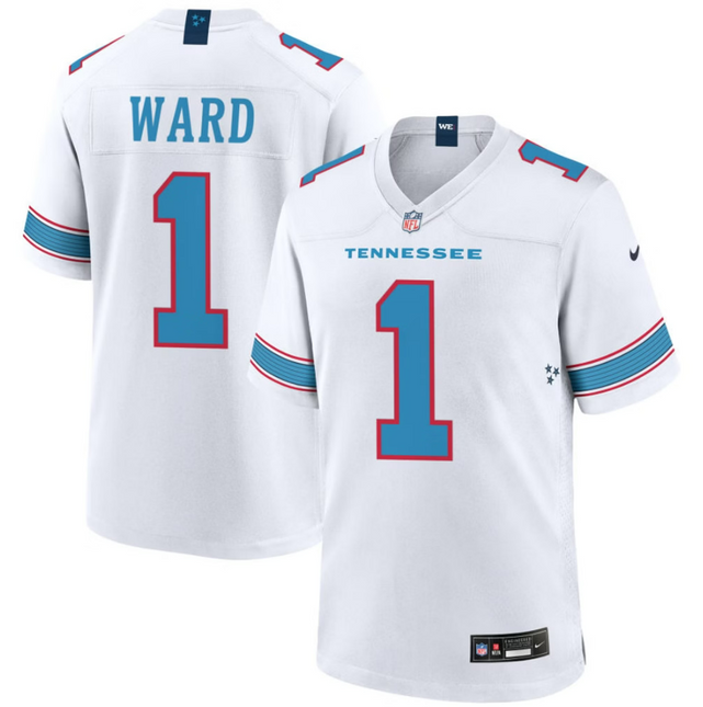 Cameron Ward Tennessee Titans 2026 Game Jersey - White