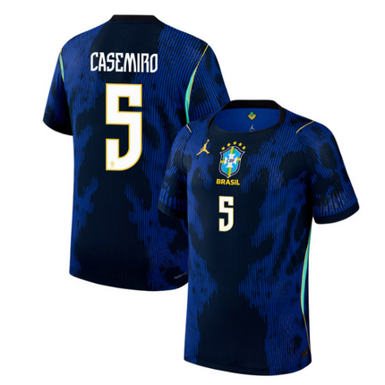 Casemiro Brazil National Team 2026 Away Jersey - Blue