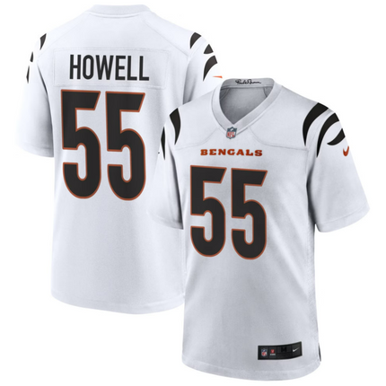Cashius Howell Cincinnati Bengals 2026 Game Jersey - White
