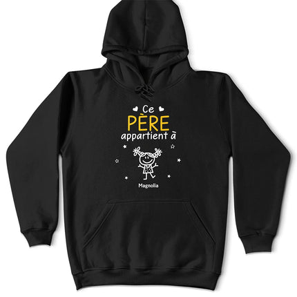 Ce Grand-Père Cette Grand-Mère Ce Papa Cette Maman Appartient À - T Shirt Personnalisé