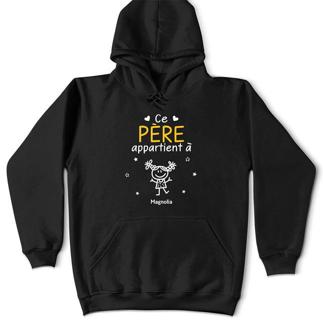 Ce Grand-Père Cette Grand-Mère Ce Papa Cette Maman Appartient À - T Shirt Personnalisé
