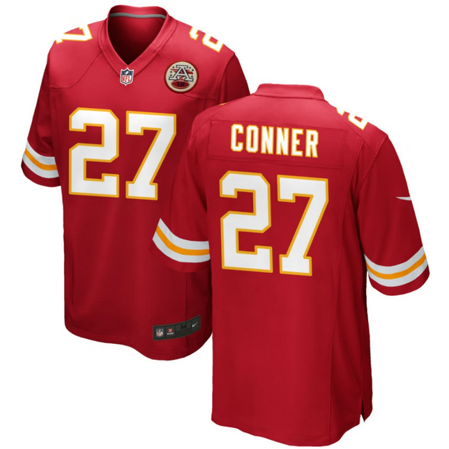 Chamarri Conner Kansas City Chiefs 2026 Game Jersey - Red