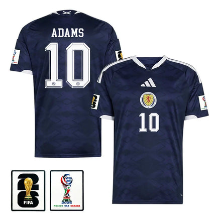 Che Adams Scotland National Team 2026 x World Cup Patch Home Jersey – Navy