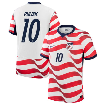 Christian Pulisic USMNT 2026 Home Match Jersey - White