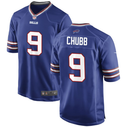 Bradley Chubb Buffalo Bills 2026 Game Jersey - Royal