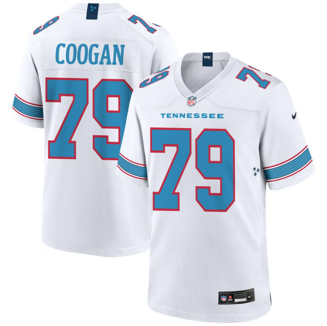 Pat Coogan Tennessee Titans 2026 Game Jersey - White