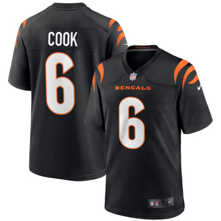 Bryan Cook Cincinnati Bengals 2026 Game Jersey - Black