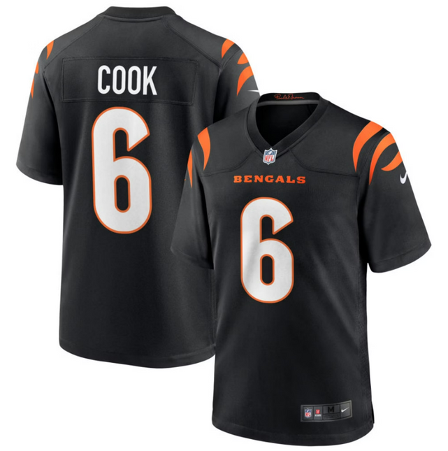 Bryan Cook Cincinnati Bengals 2026 Game Jersey - Black