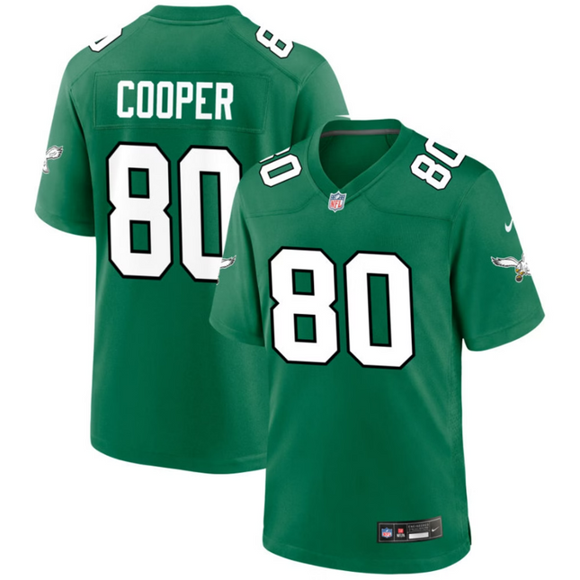 Darius Cooper Philadelphia Eagles 2026 Alternate Game Jersey - Kelly Green