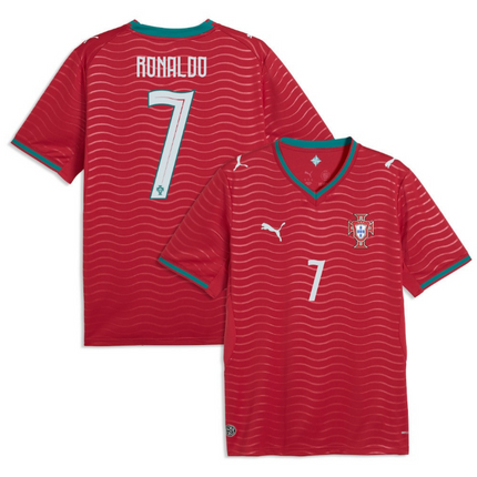 Cristiano Ronaldo Portugal National Team 2026 Home Jersey - Red