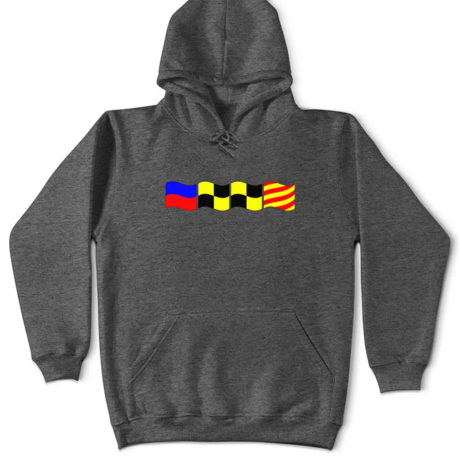 Custom Name In Nautical Flags Marine Code - Personalized T Shirt