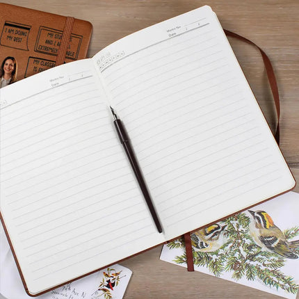 Custom Photo I Am Proud To Be A Teacher - Personalized Leather Journal