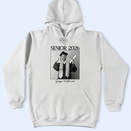 Custom Photo Senior Graduation Gift - Personalized T Shirt
