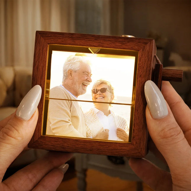 Custom Photo You And Me We Got This Couple - Personalized Flipbook Frame Animation Machine