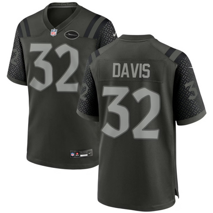 Isaiah Davis New York Jets 2026 Rivalries Collection Game Jersey - Green