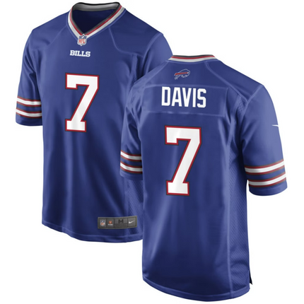 Ray Davis Buffalo Bills 2026 Game Jersey - Royal