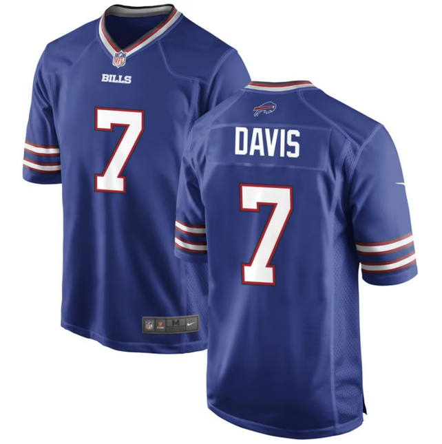 Ray Davis Buffalo Bills 2026 Game Jersey - Royal