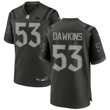 Nick Dawkins New York Jets 2026 Rivalries Collection Game Jersey - Green