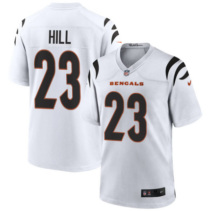 Daxton Hill Cincinnati Bengals 2026 Game Jersey - White