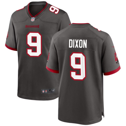 Riley Dixon Tampa Bay Buccaneers 2026 Alternate Game Jersey - Pewter