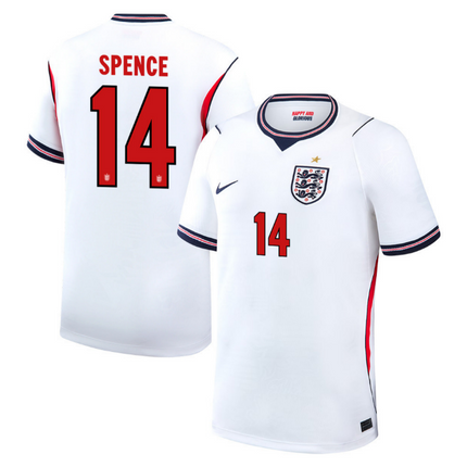 Djed Spence England National Team 2026 Hone Jersey - White