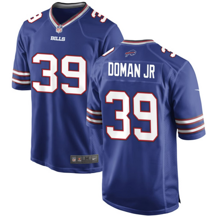 Tommy Doman Jr. Buffalo Bills 2026 Game Jersey - Royal