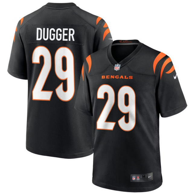 Kyle Dugger Cincinnati Bengals 2026 Game Jersey - Black