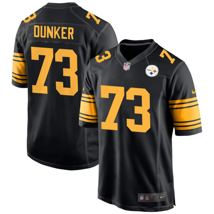 Gennings Dunker Pittsburgh Steelers 2026 Alternate Game Jersey - Black