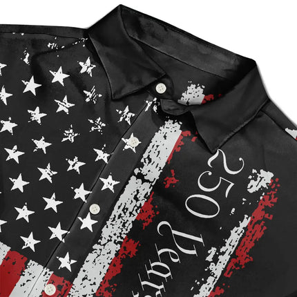 Early US Flag America 250 Years Of Freedom - Hawaiian Shirt