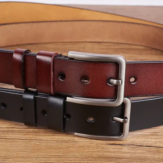 Dad It Reminds You How Much We Love You - Personalized Engraved Leather Belt