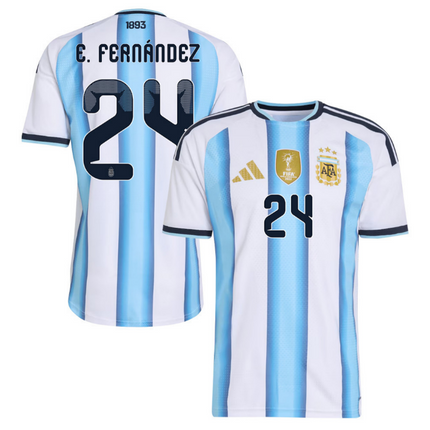 Exequiel Palacios Argentina National Team 2026 Home Jersey - White