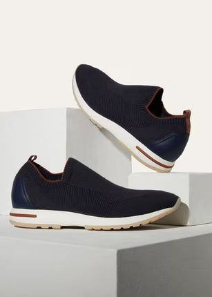 Men's Loro Piana 360 LP Flexy Walk Galaxy Blue Sneakers