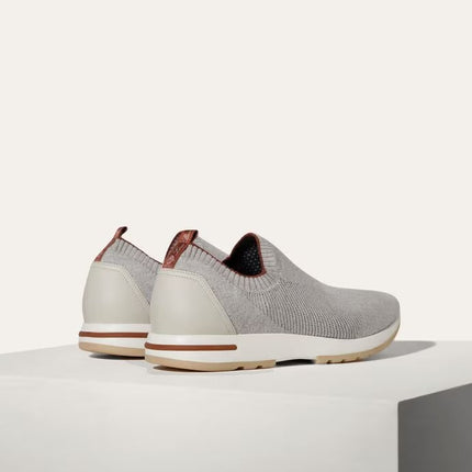 Men's Loro Piana 360 LP Flexy Walk Gray Mix Sneakers