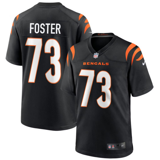 Javon Foster Cincinnati Bengals 2026 Game Jersey - Black