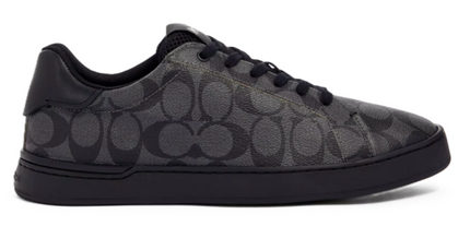 Men's Clip Low Top Charcoal Sneakers