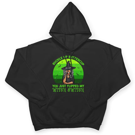 Just Flipped My Witch Switch - Gift For Yourself, Gift For Women - Personalized T Shirt