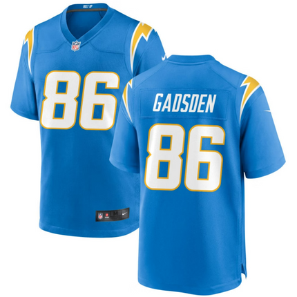 Oronde Gadsden II Los Angeles Chargers 2026 Game Jersey - Powder Blue