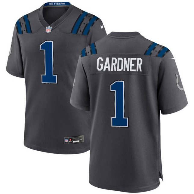 Ahmad Gardner Indianapolis Colts 2026 Rivalries Collection Game Jersey - Anthracite