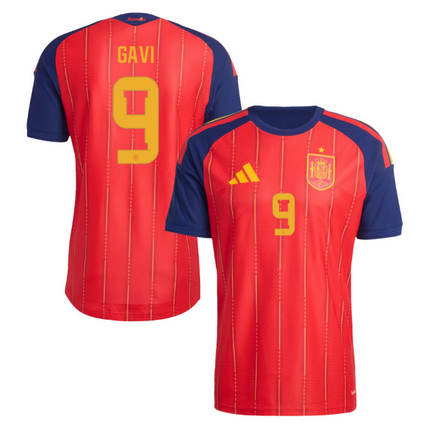 Gavi Spain National Team 2026 Home Jersey - Red