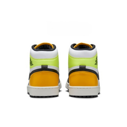 Men's Nike Air Jordan 1 High Volt Gold Shoes
