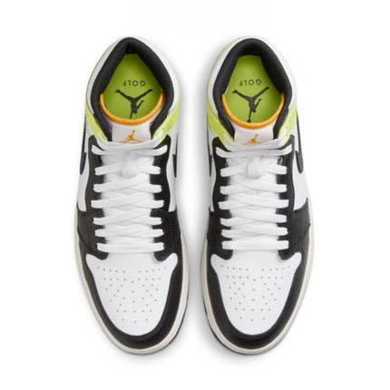 Men's Nike Air Jordan 1 High Volt Gold Shoes