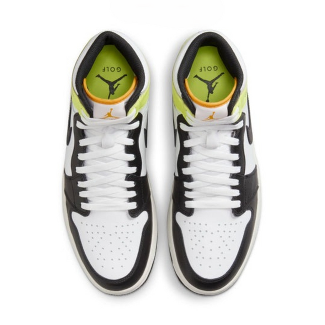 Men's Nike Air Jordan 1 High Volt Gold Shoes