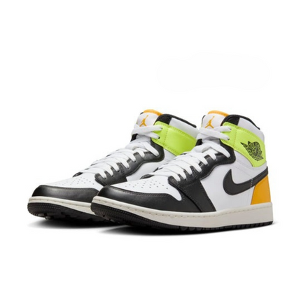 Men's Nike Air Jordan 1 High Volt Gold Shoes