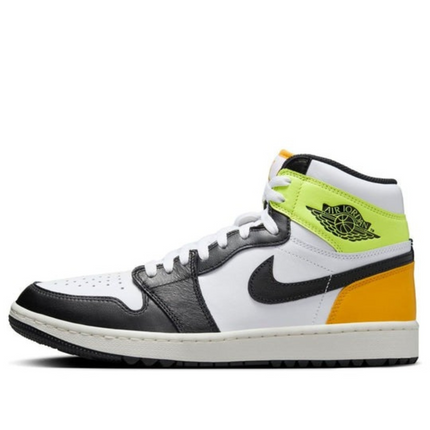 Men's Nike Air Jordan 1 High Volt Gold Shoes