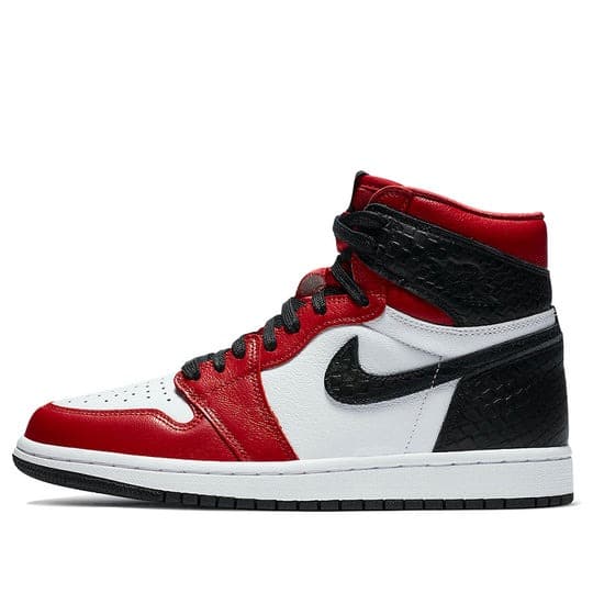 Men's Nike Air Jordan 1 Retro High OG Satin Snake Shoes