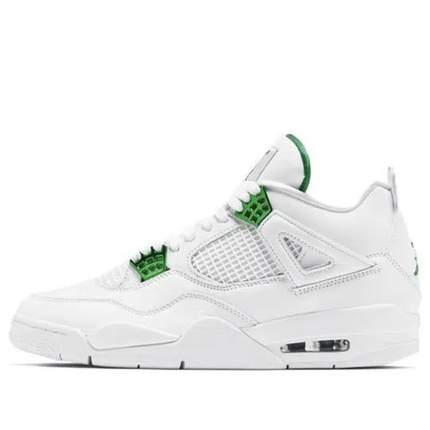 Men's Nike Air Jordan 4 Green Metallic Shoes