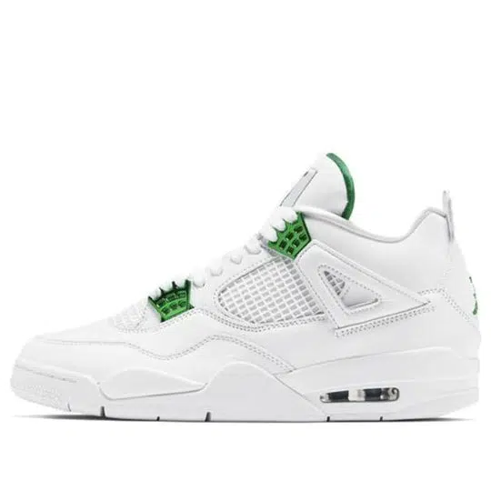 Men's Nike Air Jordan 4 Green Metallic Shoes